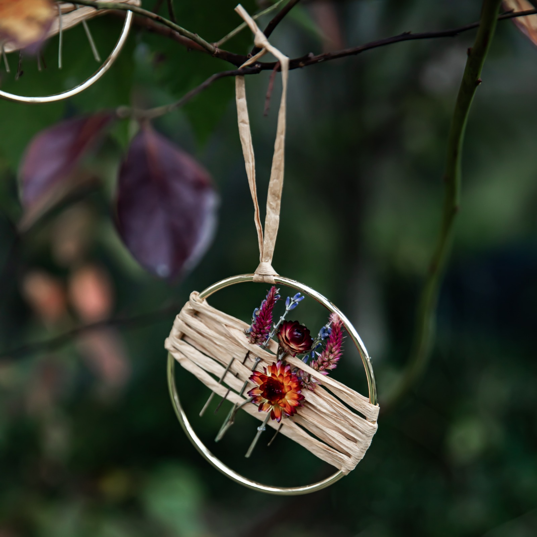 Dried Flower Wall Hanging