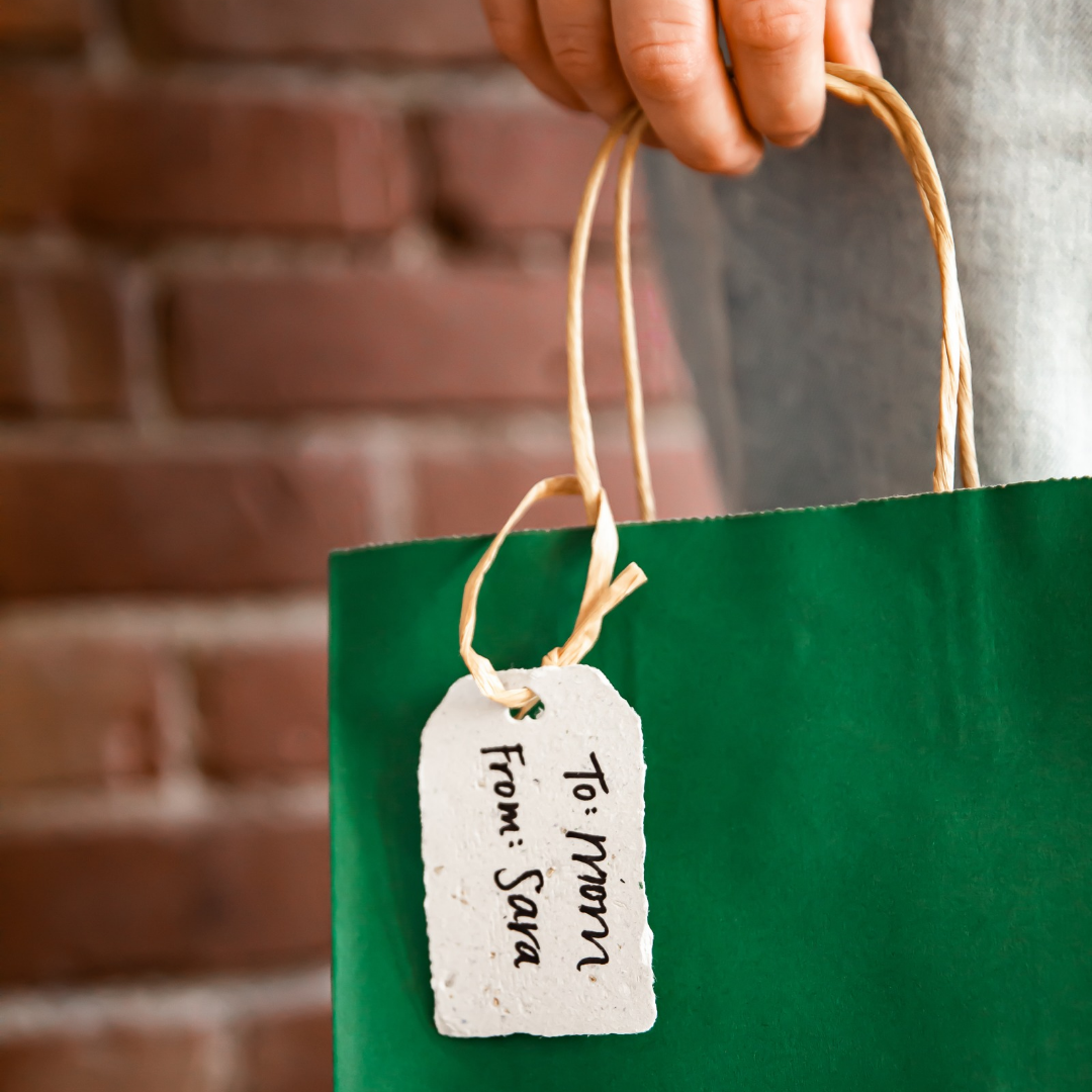 Seed Paper Gift Tags (Set of 10)