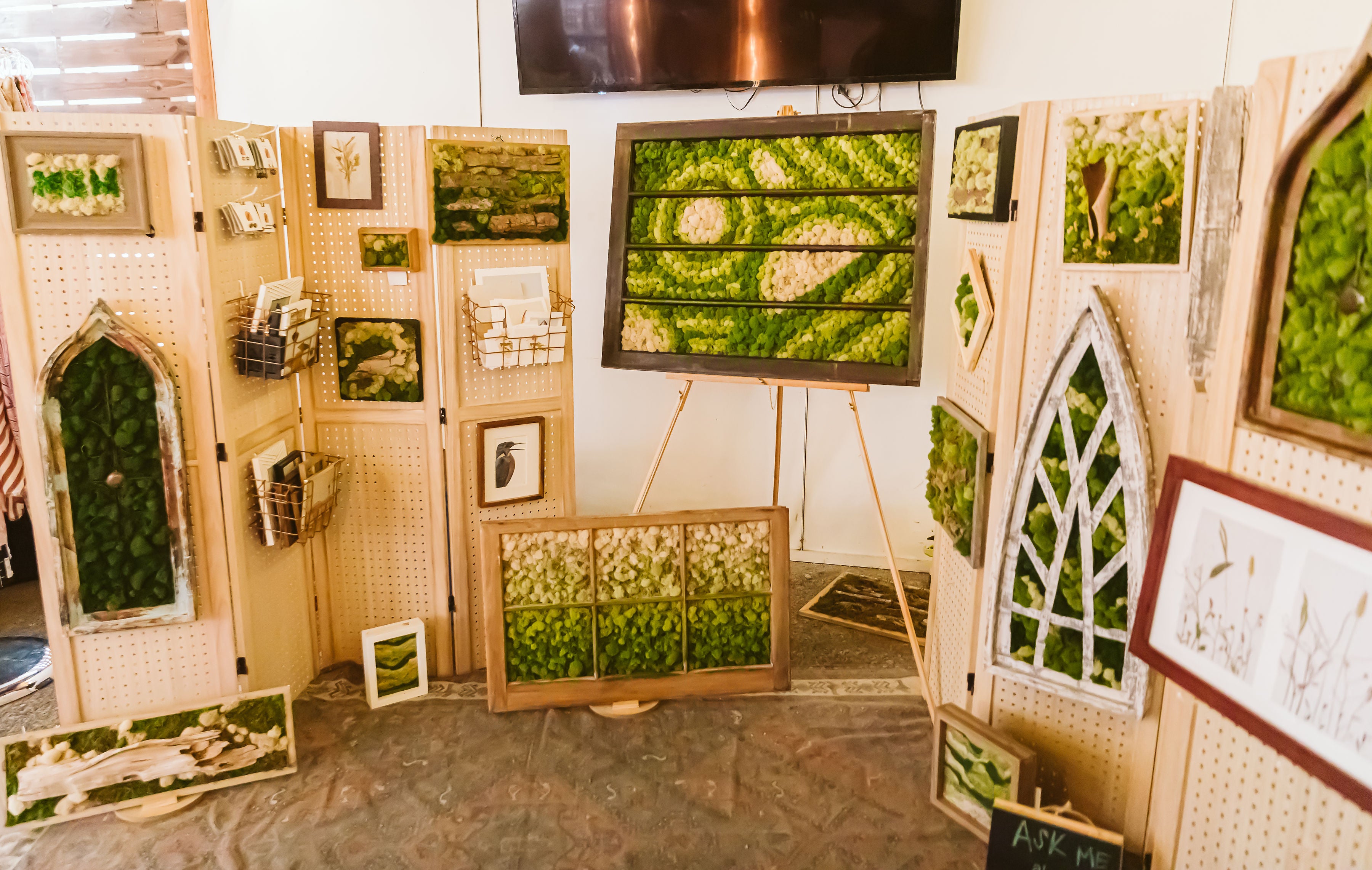 Moss Wall Art