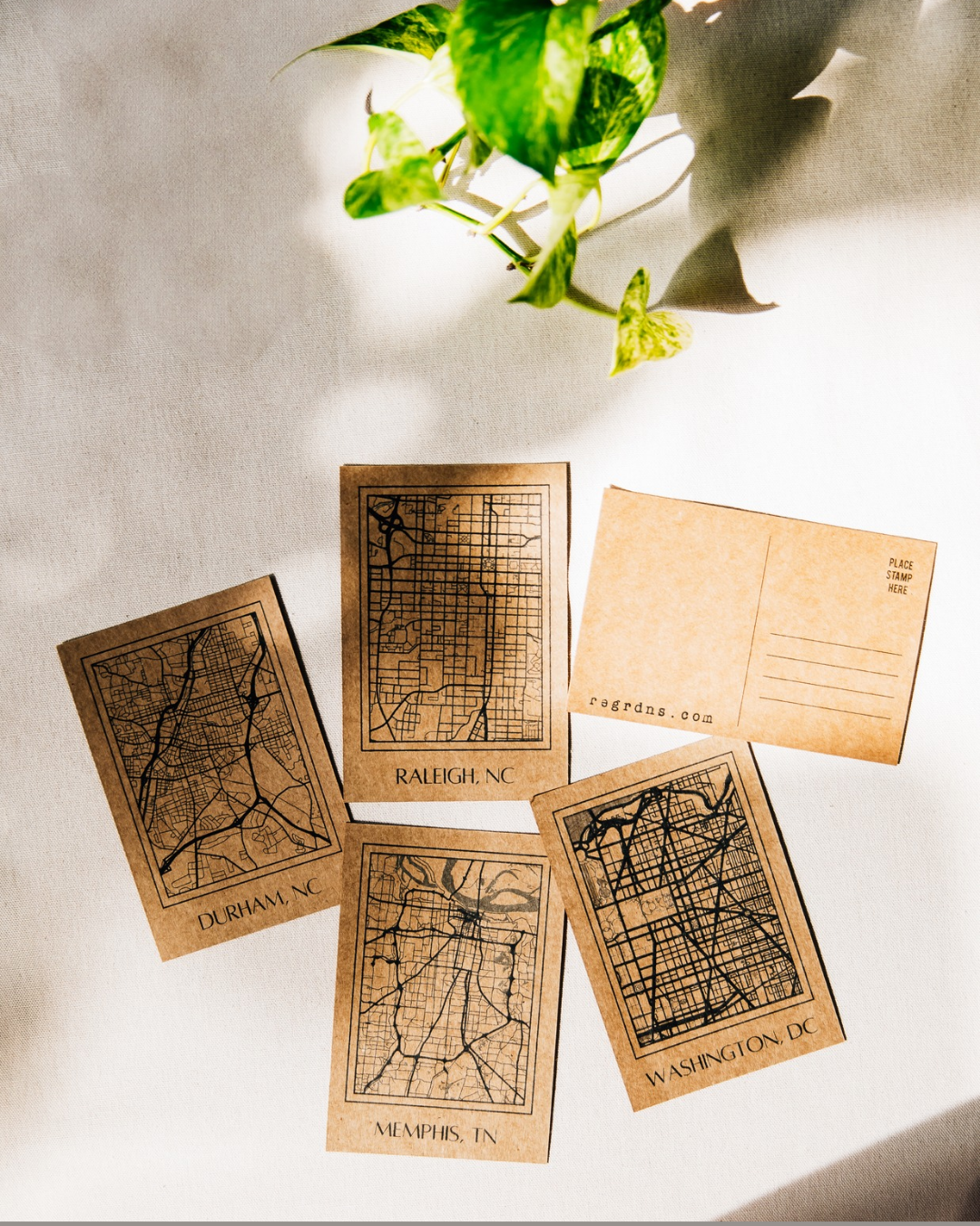 City Map Postcards