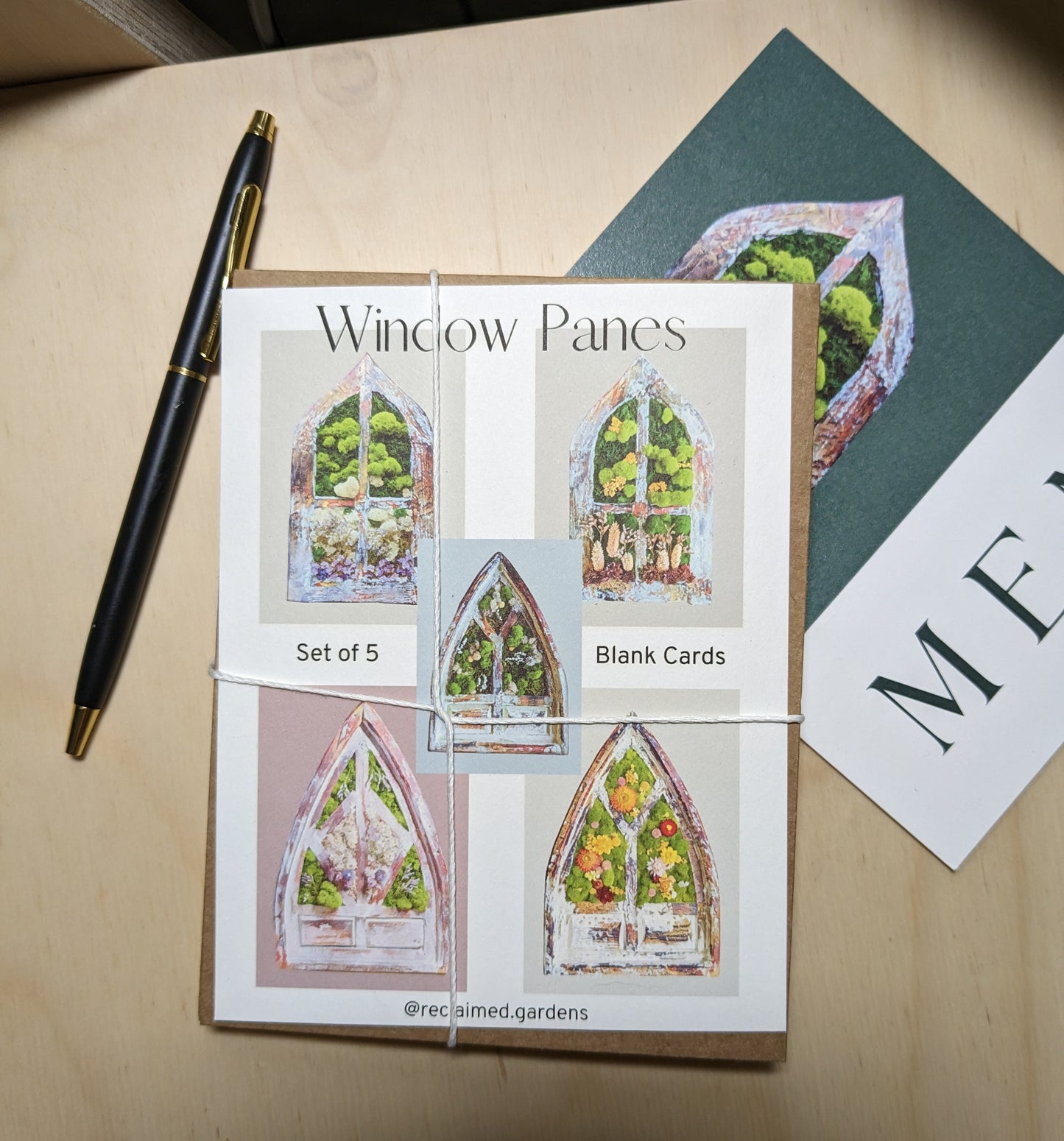 Window Pane Card Collection