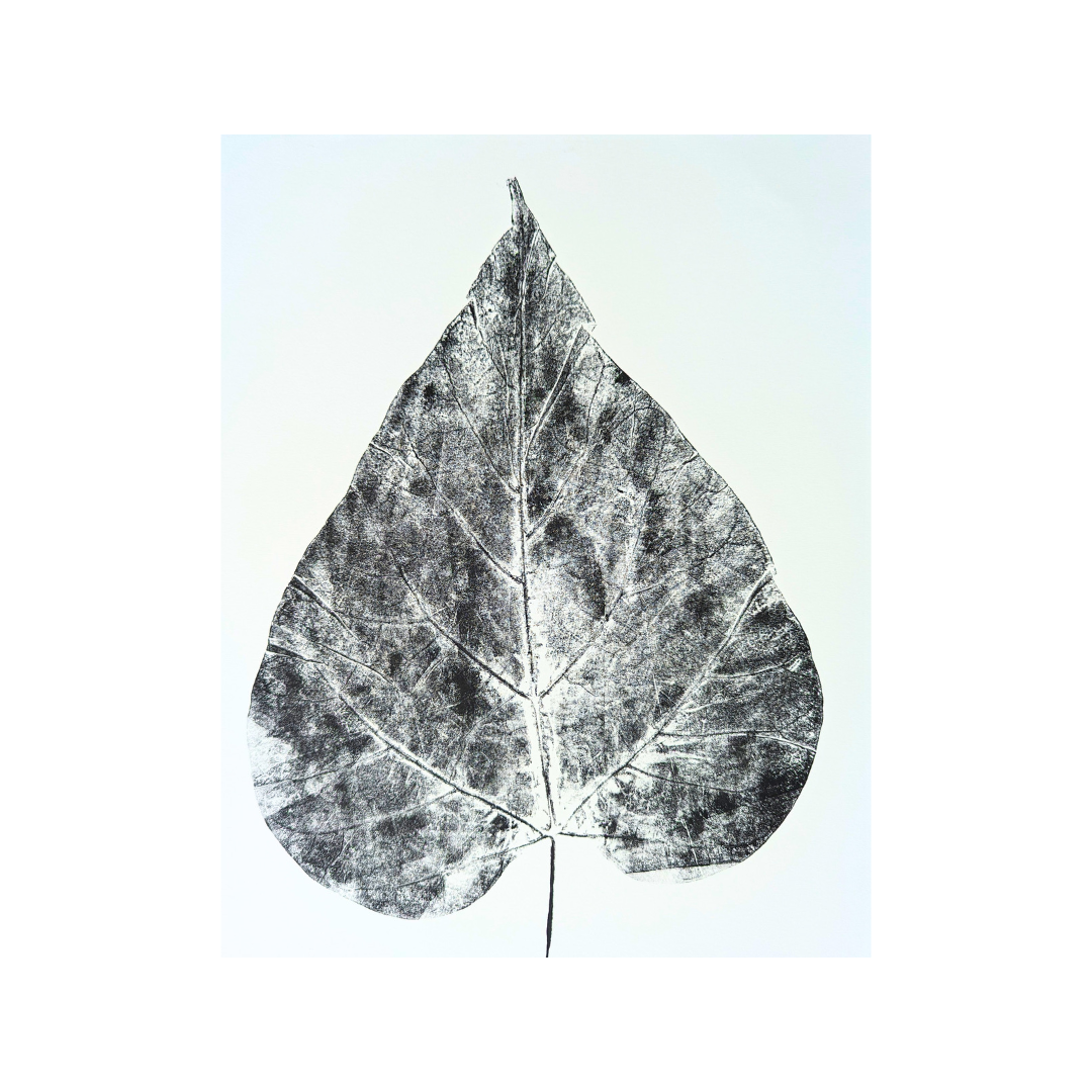 Big Leaf Monoprint