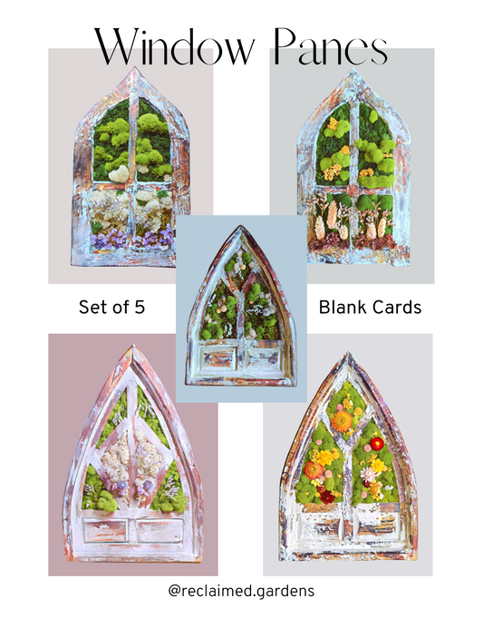 Window Pane Card Collection